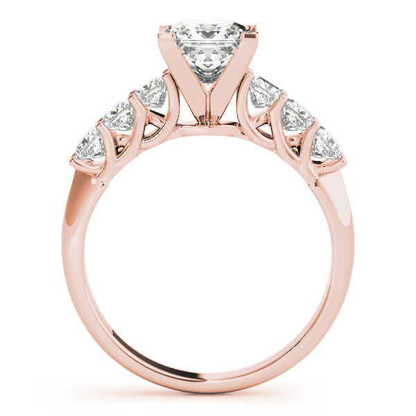 Engagement Rings Single Row Prong Set - TN50807-E