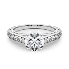 Engagement Rings Single Row Prong Set - TN50810-E