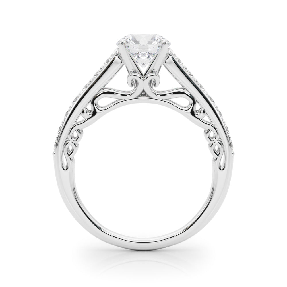 Engagement Rings Single Row Prong Set - TN50810-E