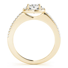 Engagement Rings Halo Round - TN50815-E