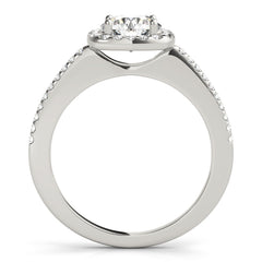 Engagement Rings Halo Round - TN50815-E