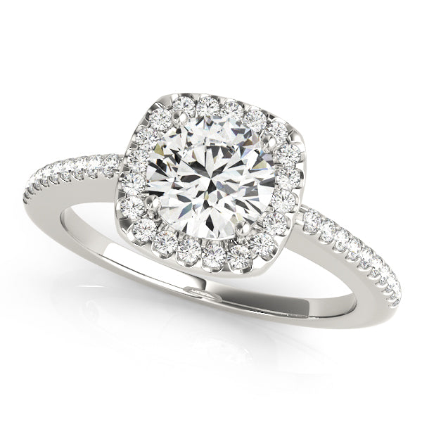 Engagement Rings Halo Round - TN50815-E