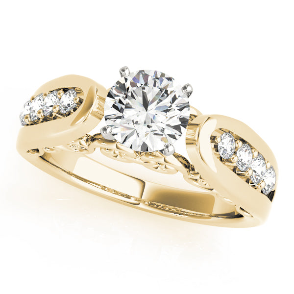 Engagement Rings Single Row Prong Set - TN50821-E