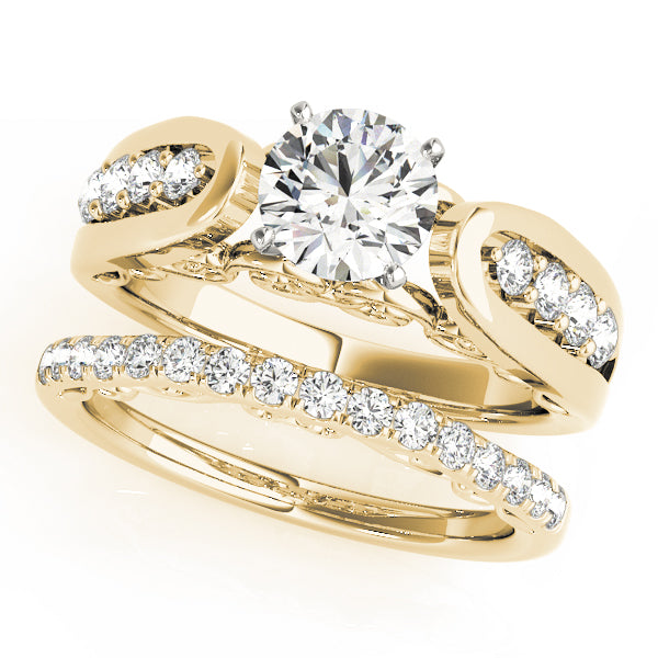 Engagement Rings Single Row Prong Set - TN50821-E