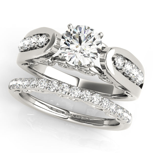 Engagement Rings Single Row Prong Set - TN50821-E