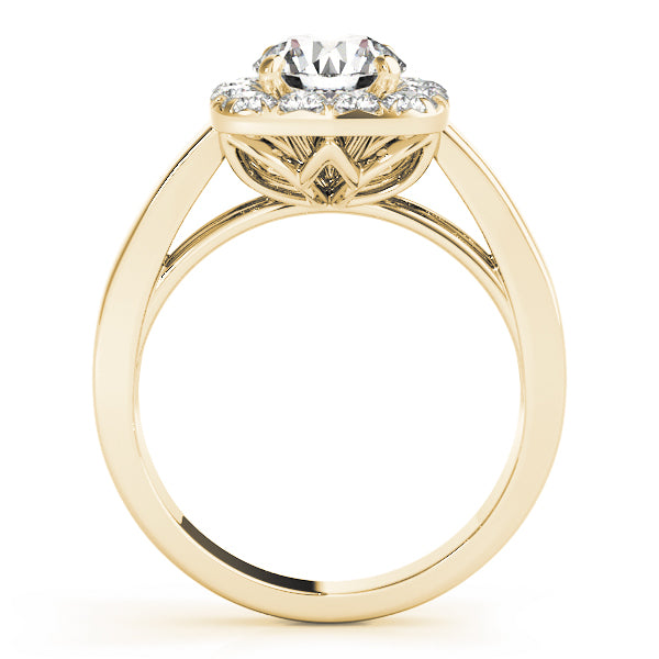 Engagement Rings Halo Round - TN50823-E