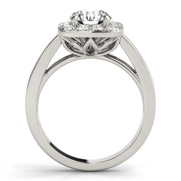Engagement Rings Halo Round - TN50823-E