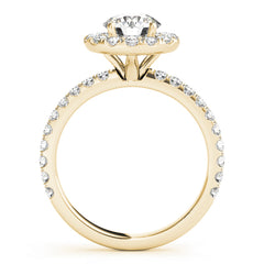 Engagement Rings Halo Round - TN50838-E