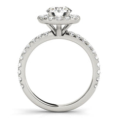 Engagement Rings Halo Round - TN50838-E