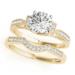 Engagement Rings Single Row Prong Set - TN50857-E