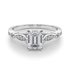 Engagement Rings Single Row Prong Set - TN50858-E