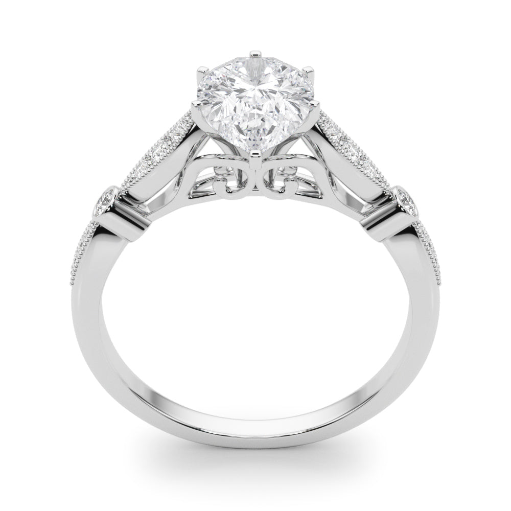 Engagement Rings Single Row Prong Set - TN50858-E