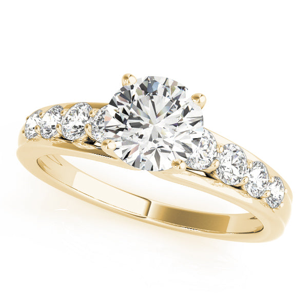 Engagement Rings Single Row Prong Set - TN50864-E