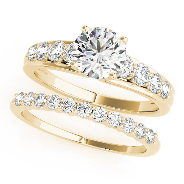 Engagement Rings Single Row Prong Set - TN50864-E