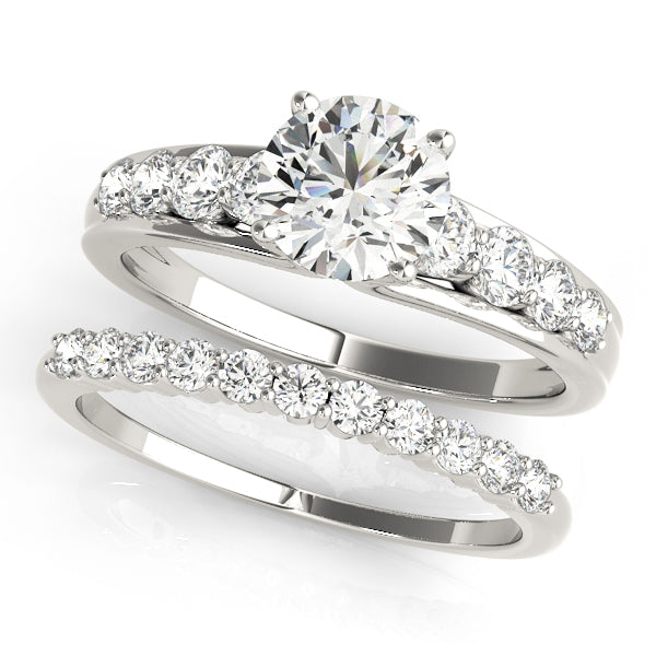 Engagement Rings Single Row Prong Set - TN50864-E