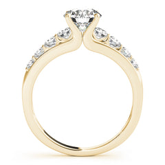 Engagement Rings Single Row Prong Set - TN50864-E