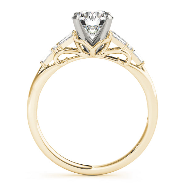 Engagement Rings Fancy Shape Baguette Remounts - TN50873-E