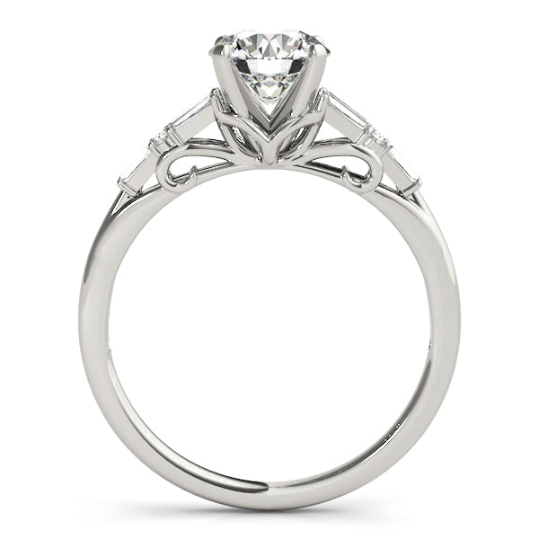 Engagement Rings Fancy Shape Baguette Remounts - TN50873-E