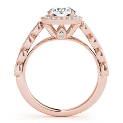 Engagement Rings Halo Round - TN50878-E