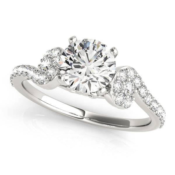 Engagement Rings Single Row Prong Set - TN50889-E
