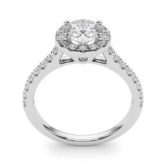 Engagement Rings Halo Round - TN50891-E