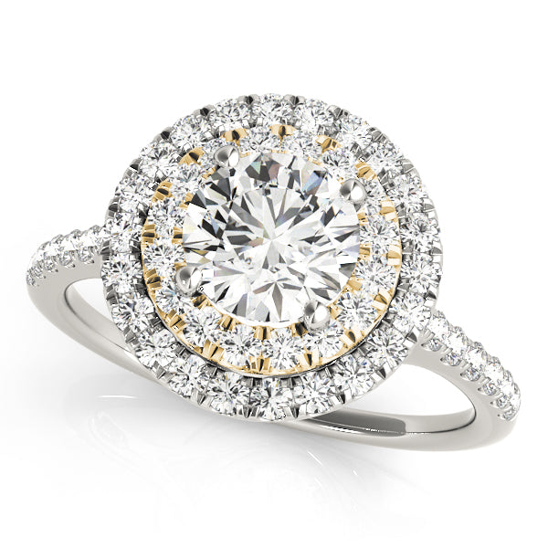 Engagement Rings Halo Round - TN50900-E