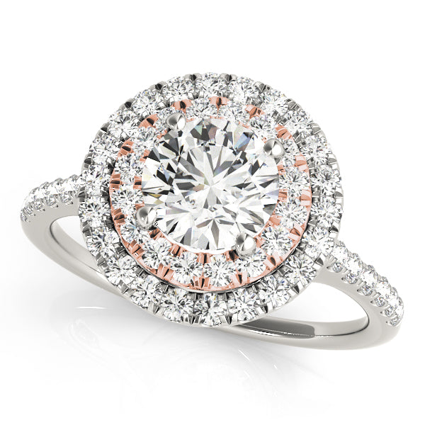 Engagement Rings Halo Round - TN50900-E