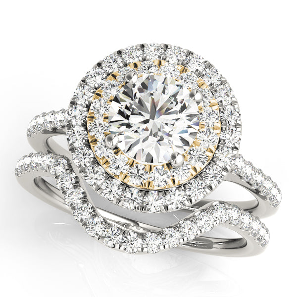 Engagement Rings Halo Round - TN50900-E