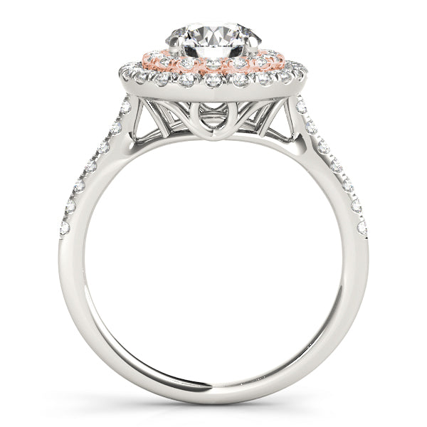 Engagement Rings Halo Round - TN50900-E