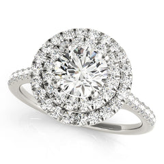 Engagement Rings Halo Round - TN50900-E