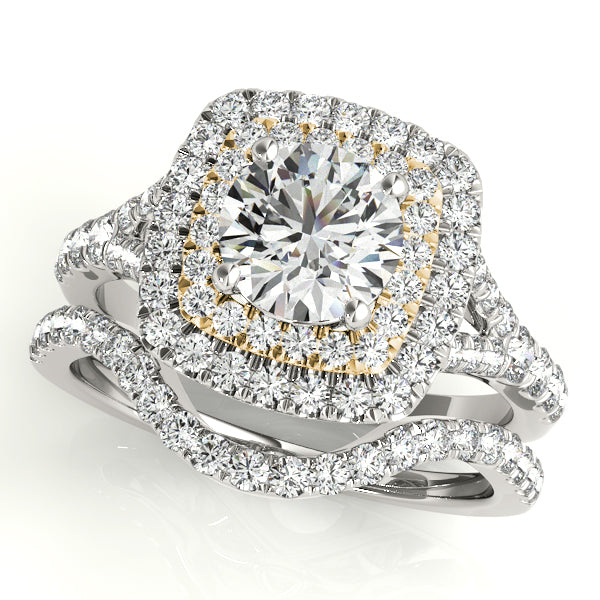 Engagement Rings Halo Round - TN50901-E