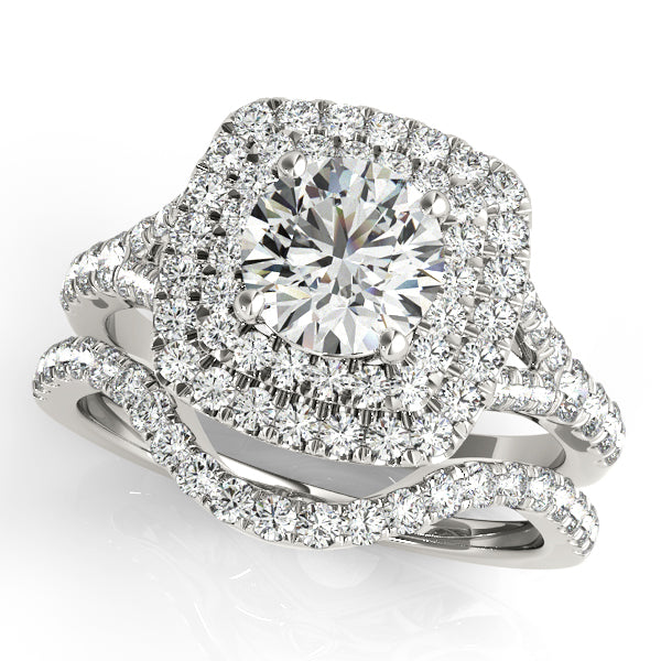 Engagement Rings Halo Round - TN50901-E