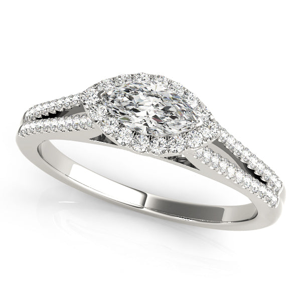 Engagement Rings Halo Marquise - TN50902-E