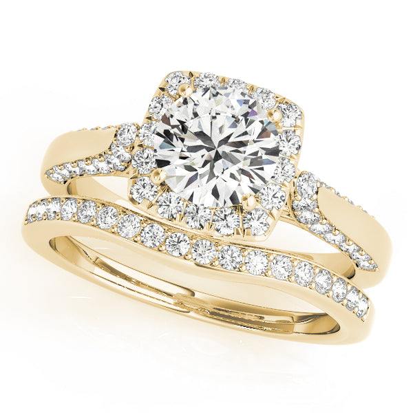 Engagement Rings Halo Round - TN50903-E