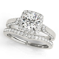 Engagement Rings Halo Round - TN50903-E