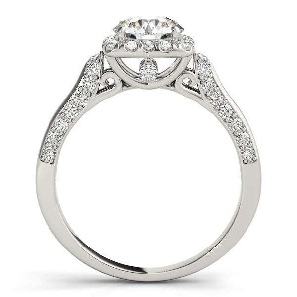 Engagement Rings Halo Round - TN50903-E