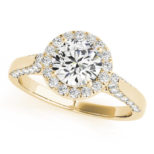 Engagement Rings Halo Round - TN50904-E