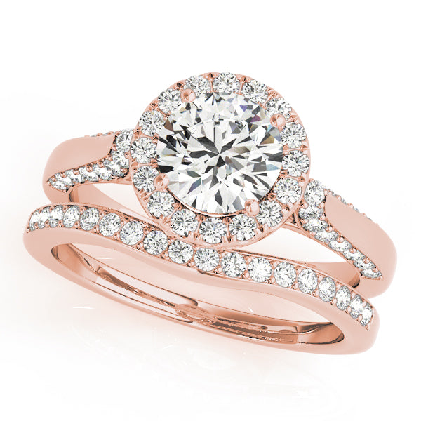 Engagement Rings Halo Round - TN50904-E