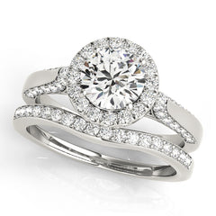 Engagement Rings Halo Round - TN50904-E