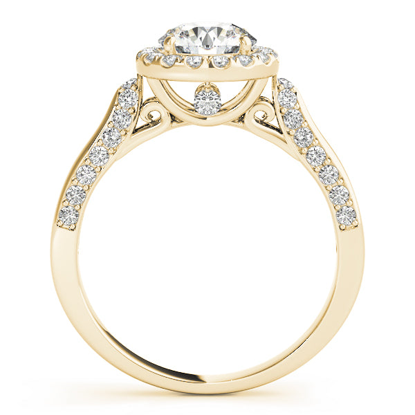 Engagement Rings Halo Round - TN50904-E