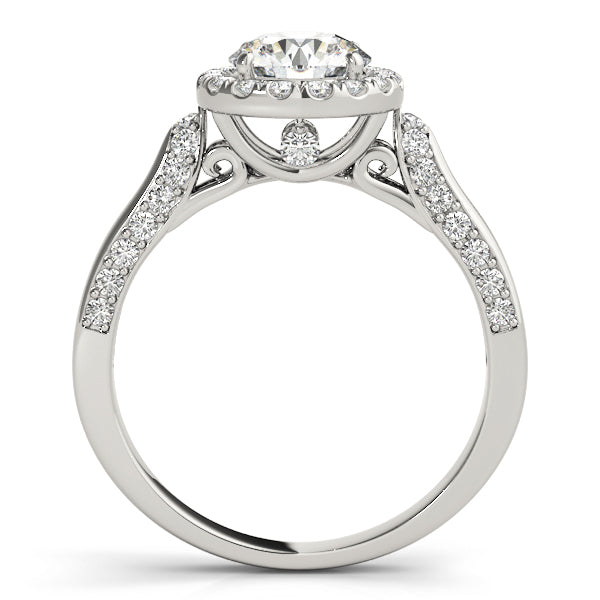 Engagement Rings Halo Round - TN50904-E