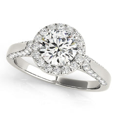 Engagement Rings Halo Round - TN50904-E