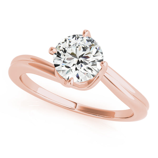 Engagement Rings Solitaires Round - TN50905-E