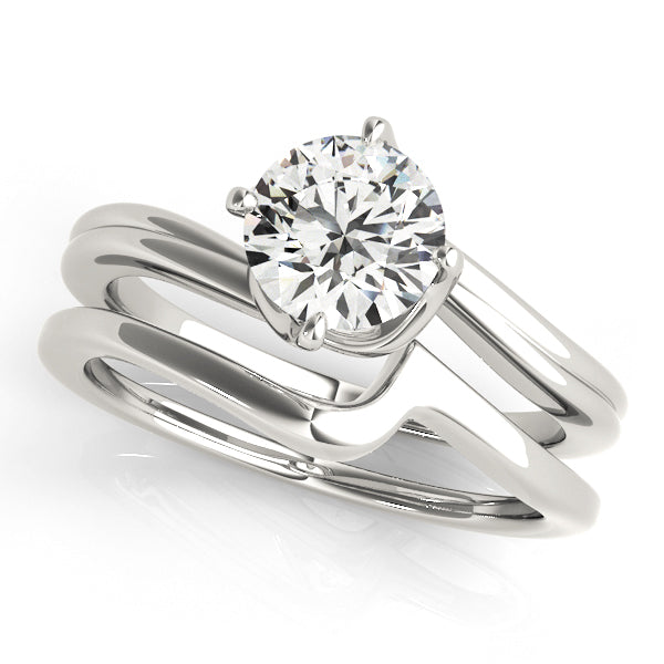 Engagement Rings Solitaires Round - TN50905-E