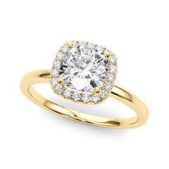 Engagement Rings Halo Square & Cushion - TN50907-E