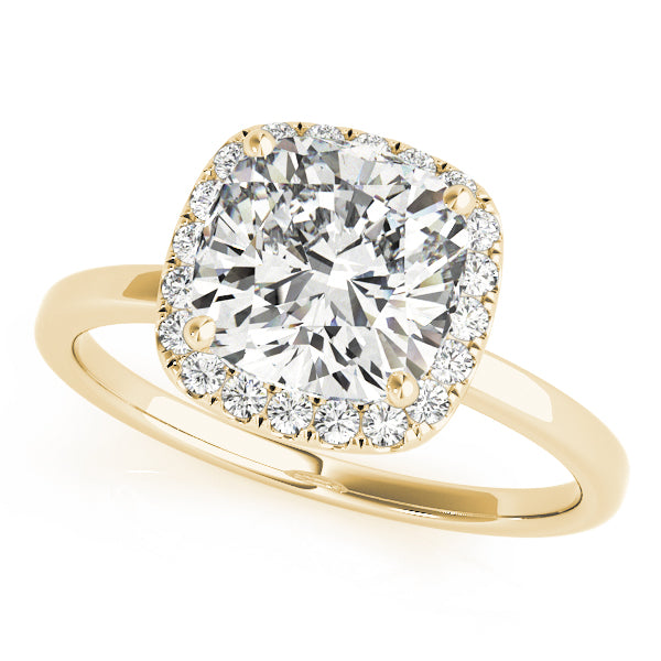 Engagement Rings Halo Square & Cushion - TN50907-E