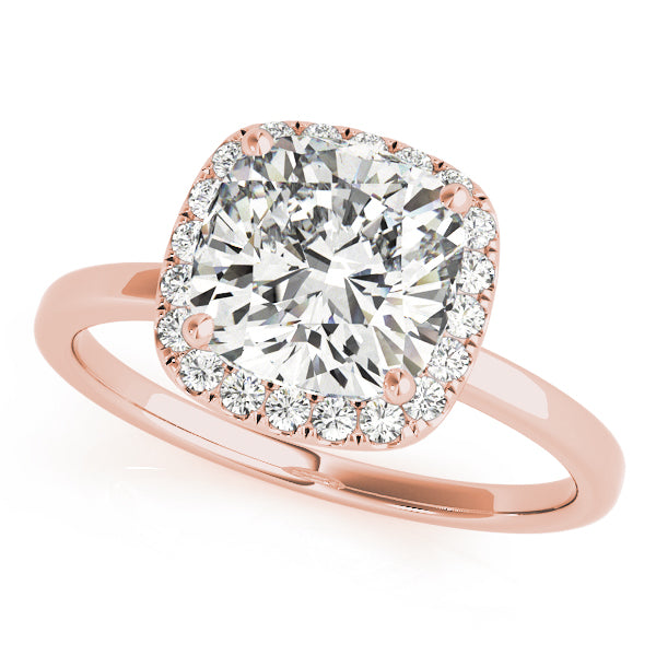 Engagement Rings Halo Square & Cushion - TN50907-E