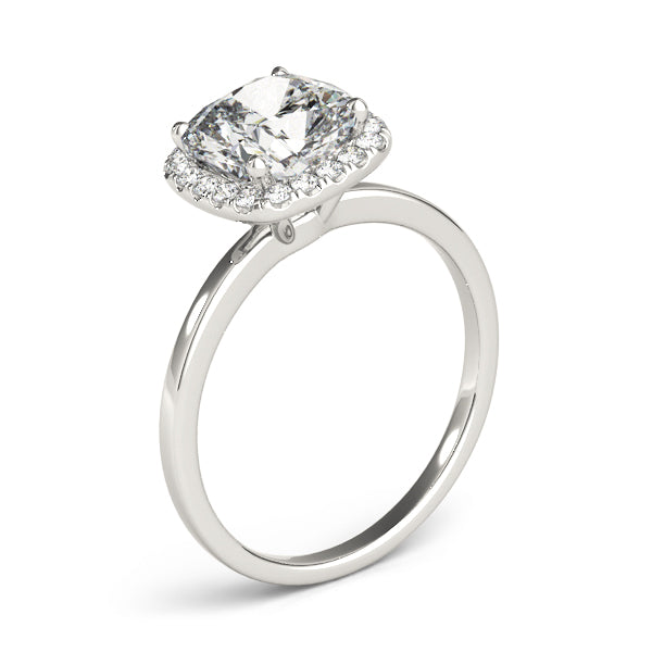 Engagement Rings Halo Square & Cushion - TN50907-E