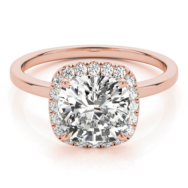 Engagement Rings Halo Square & Cushion - TN50907-E