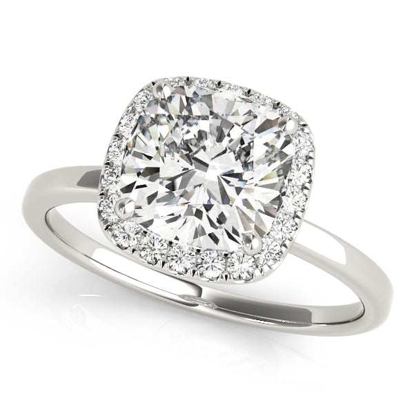 Engagement Rings Halo Square & Cushion - TN50907-E